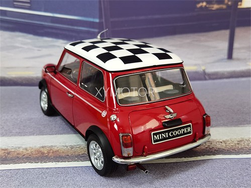 Kiloworks 1/12 BMW Mini Cooper Diecast Model Car Red Gifts Collection Display - Picture 5 of 11