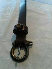 Vintage Dark Burgundy Etienne Aigner 3/4 Belt cb43 