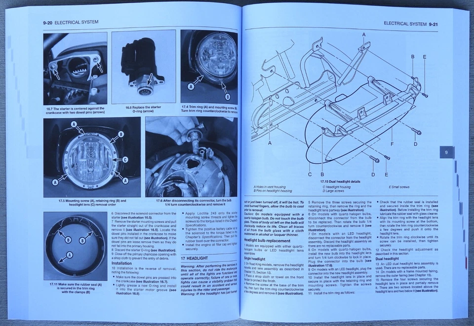 Harley-Davidson Road King Street Glide Electra Clymer 2017-2019 manual de reparación Foto 4 de 4