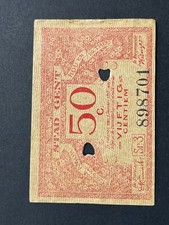 Frankreich Centimes 3 St&uuml;ck Banknote Original #BAN187