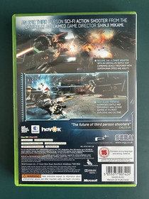 xbox 360 Vanquish with Limited Edition 3D Lenticular Cover Works on US Consoles