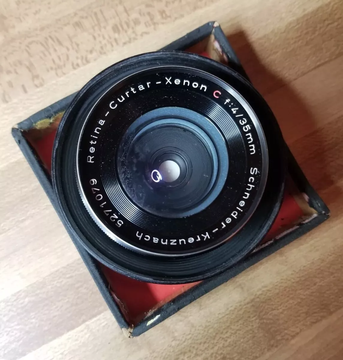 Vintage Schneider-Kreuznach Retina Curtar Xenon C 35mm F4 Kodak Retina Lens  eBay