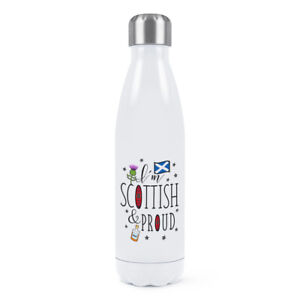 Scotland Rugby I'm Scottish And Proud Sports Drinks Water Bottle
