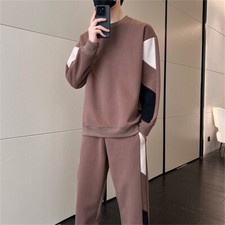 Mens Sweatsuits 2 Piece Sport Set Tracksuit Jogger Sweat Suits Jogging Outfits