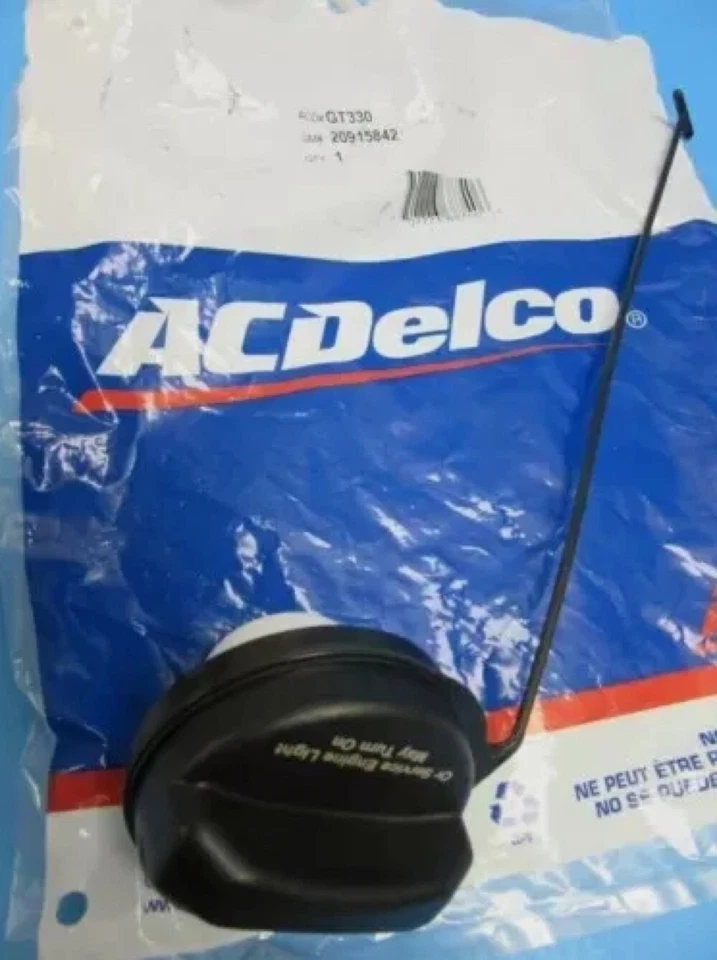 1 Fuel Gas Tank Filler Cap ACDelco Genuine GM GT330 OEM # 20915842 With Tether - Image 2 of 4