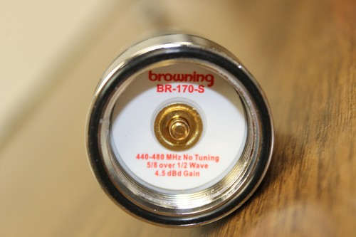 Browning BR-170-S UHF Pretuningowana antena szerokopasmowa NMO 440-480 MHz Ham DMR Spring - Zdjęcie 5 z 5