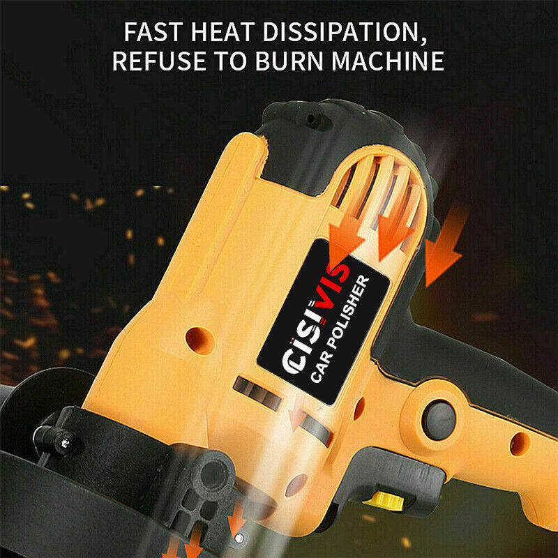 Mini 5" Electric Dual Action Polisher Buffer Sander Car Polishing