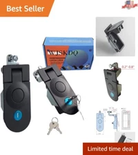 Black Powder Coated Compression Latches - Adjustable Flush Mount Design