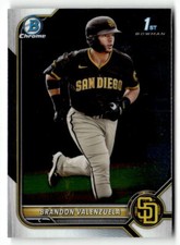 2022 Bowman #BCP-28 Brandon Valenzuela Chrome Prospects
