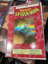 WEB OF SPIDER-MAN #90 MARVEL COMICS 1992 NM+ 1st PRINT HOLOGRAM