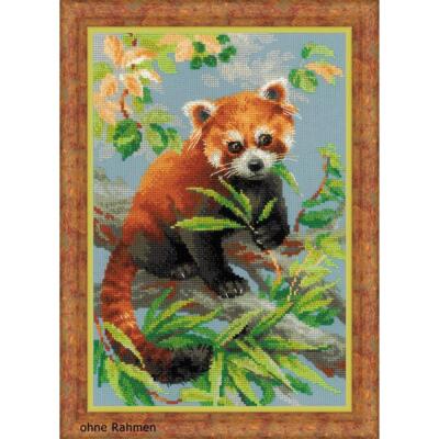 Riolis Kreuzstich-Set ''Roter Panda'', Zählmuster