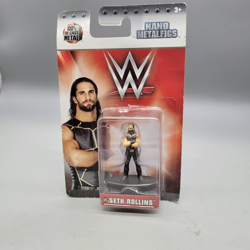 WWE Nano Metalfigs * SETH ROLLINS * DieCast Metal Action Figur WWF Wrestling