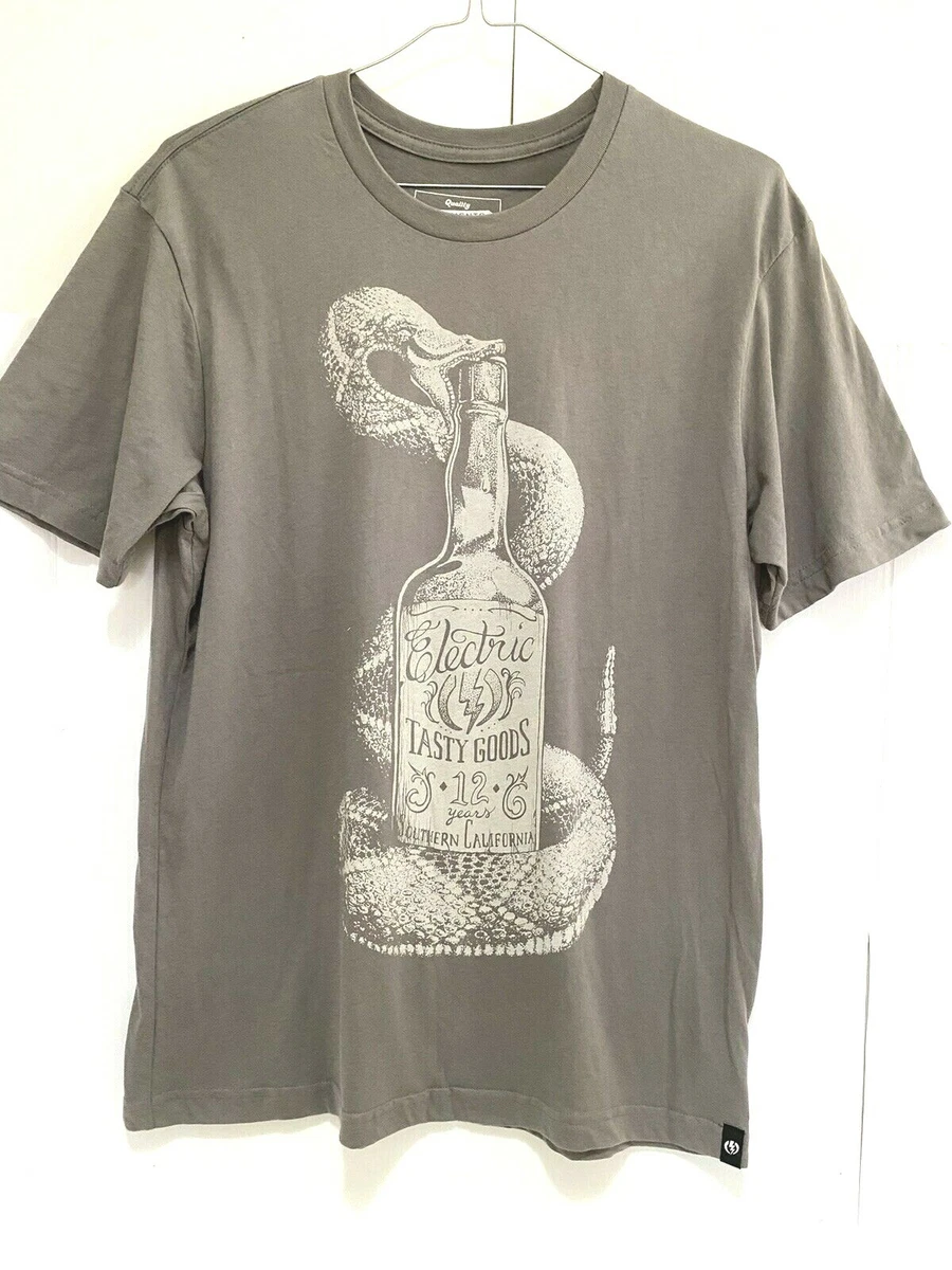 ELECTRIC MEN'S TEE T SHIRT Tasty Goods L Large 15-210 New