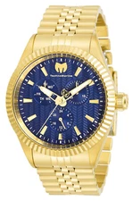 TechnoMarine MENS TM-719007 Sea Dream Gold & Blue  Dial 42 mm