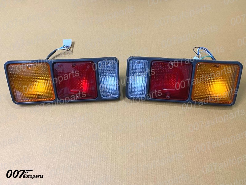 Rear Tail Light Lamp Set For Mitsubishi Canter Fuso Truck 355 1986