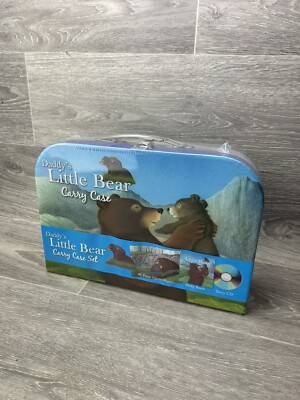Daddy's Little Bear Carry Case Set - Puzzle Book CD Brand New Sealed