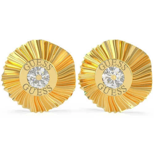 Orecchini di bigiotteria bottoni GUESS in acciaio