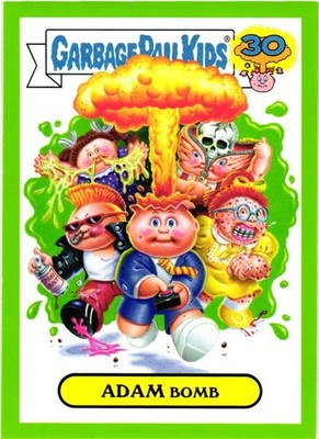GARBAGE PAIL KIDS 2015 SERIES 2 30TH ANNIVERSARY PICK YOUR CARD *GREEN* STICKERS