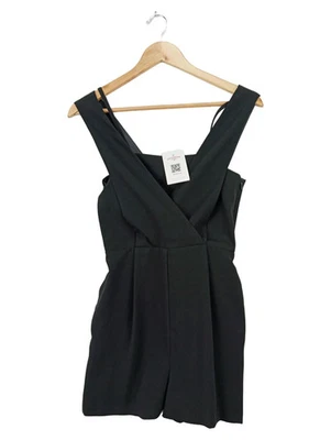 Topshop Combinaison Femme Noir Moderne Casual Playsuit (EU 32, INT XXS) - Photo 1/4