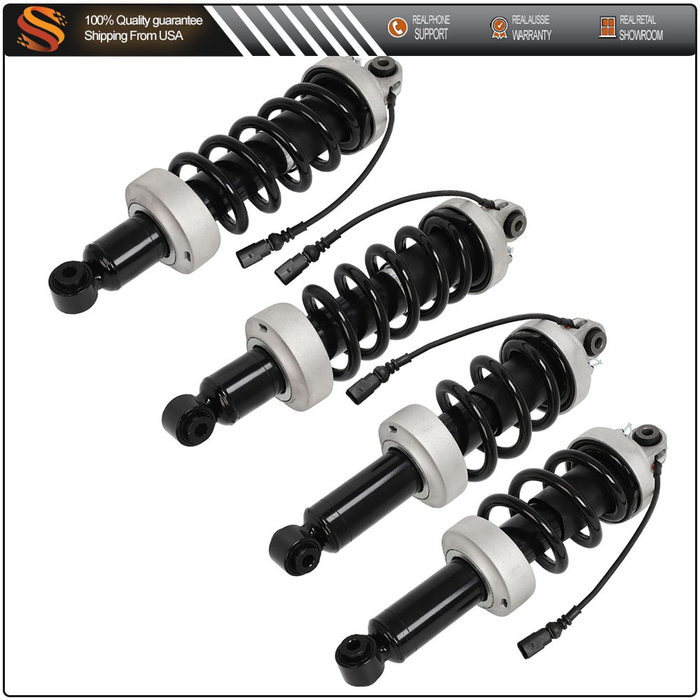 For Audi R8 V8 V10 2007-2015 4X Rear Front Air Suspension Strut Shocks