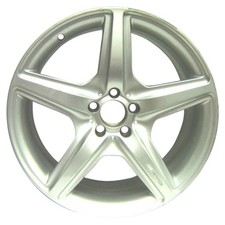 Refurbished 20x9.5 Painted Silver Wheel Fits 2008-2011 Mercedes Cl63 Amg Refurbished 20x9.5 Painted Silver Wheel Fits 2008-2011 Mercedes Cl63 Amg