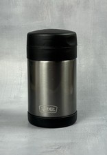Thermos 16oz Insulated Food Jar with Folding Spoon, Stainless Steel 0242