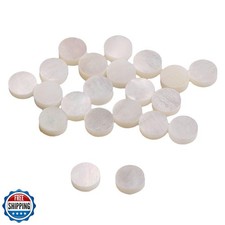 szzijia White Mother of Pearl Shell Dot Fret Inlay Maker 6mm for Guitar Finge