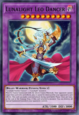 Yugioh RA04-DE053 - Wahnsinnslicht Löwe Tänzerin - Super Rare