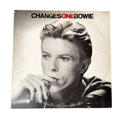 1976 David Bowie    Changes One Bowie Record Vinyl APL1 1732 Sterling   VG