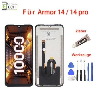 Für Ulefone Armor 14 / 14 Pro LCD Display Touchscreen Bildschirm