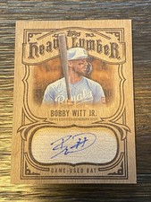 2025 Topps Series 1 * Heavy Lumber * Bobby Witt Jr Auto 10 Copies Exist! HLAR-BW