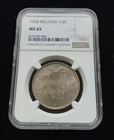 1954 Elizabeth II Half Crown — photo from another recent sale