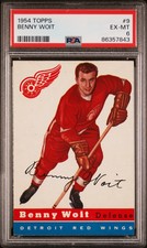 1954 Topps Benny Woit #9 PSA 6