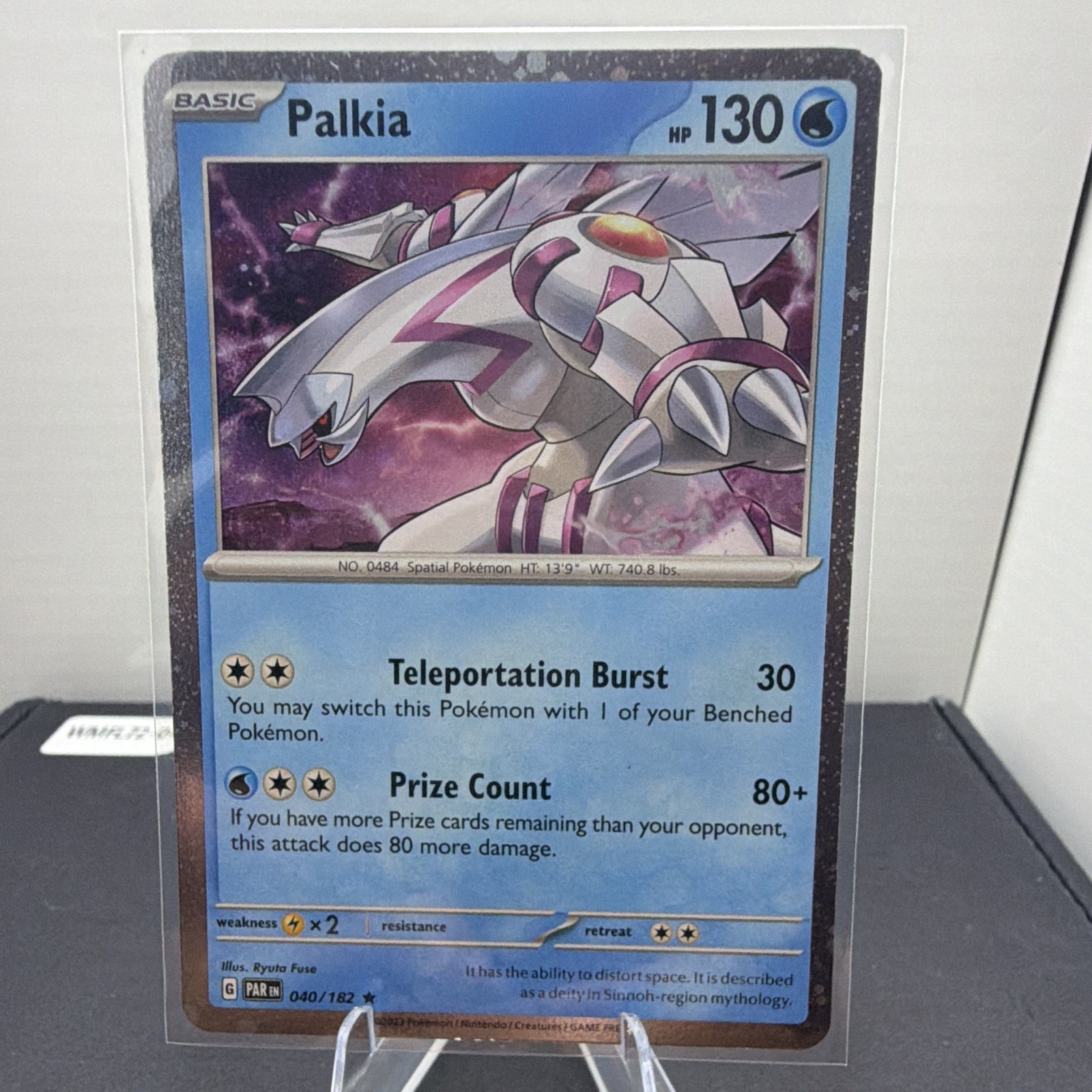 Pokémon Palkia TCG Black Star Promos Holo 040/182