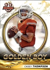 2021-22 Bowman University Casey Thompson #GB-12 Golden Boy Texas Longhorns 25E