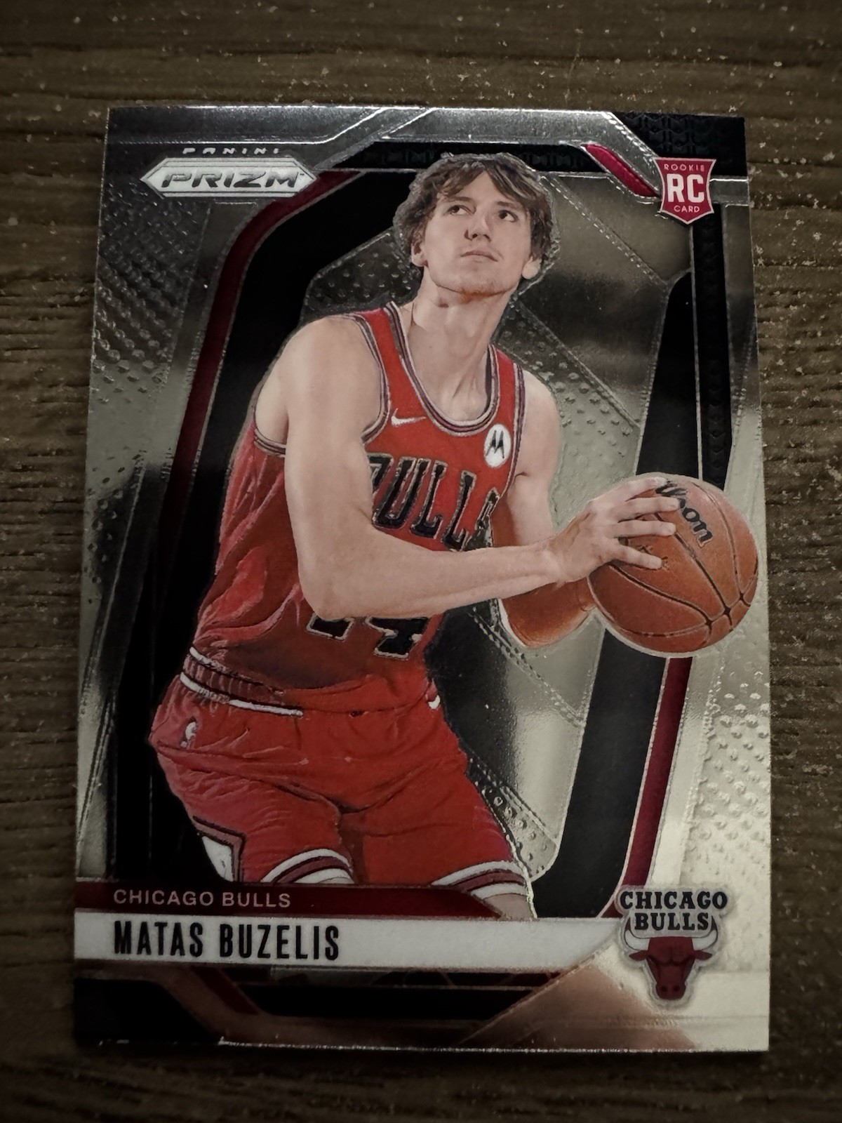 2024-25 Panini Prizm - Matas Buzelis #252 Silver Prizm (RC)