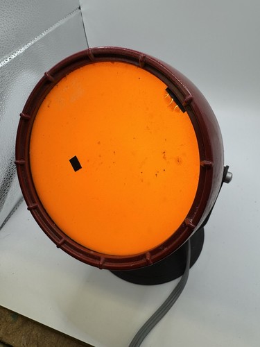 Vintage Kodak Adjustable Safelight Lamp Model B Orange Filter Darkroom Light