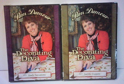 Pam Damour The Decorating Diva DVD Shady Sensations & Terrific Toppers SEALED