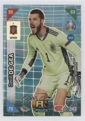 2021 Adrenalyn XL UEFA Euro 2020 - Kick Off Goal Stopper David de Gea #302 0g14