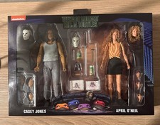 NECA TMNT Casey Jones & April O   Neil Farmhouse 2-Pk Teenage Mutant Ninja Turtles