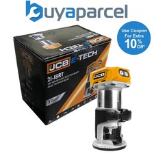 JCB 18RT-B 18V Cordless Brushless Laminate Router Trimmer Base - Bare Tool