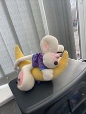 Vintage Diddl Mouse On Moon - Pull Cord For Tune  11” Wide