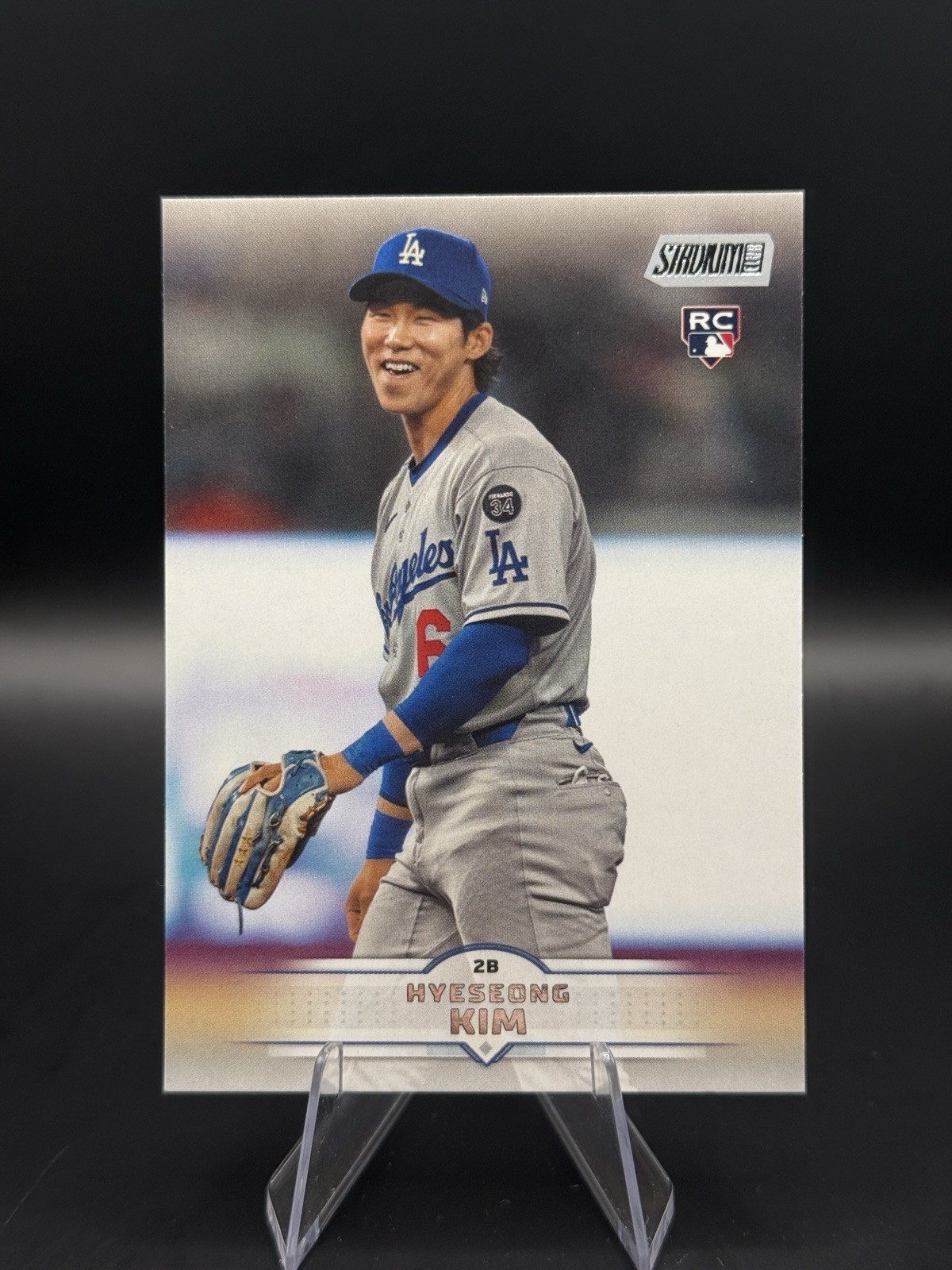 Hyeseong Kim 2025 Topps Stadium Club #200 Los Angeles Dodgers Rookie Card MLB