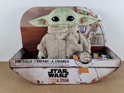 Star Wars The Mandalorian Baby Yoda Plush Mattel The Child Real Move RC bracelet