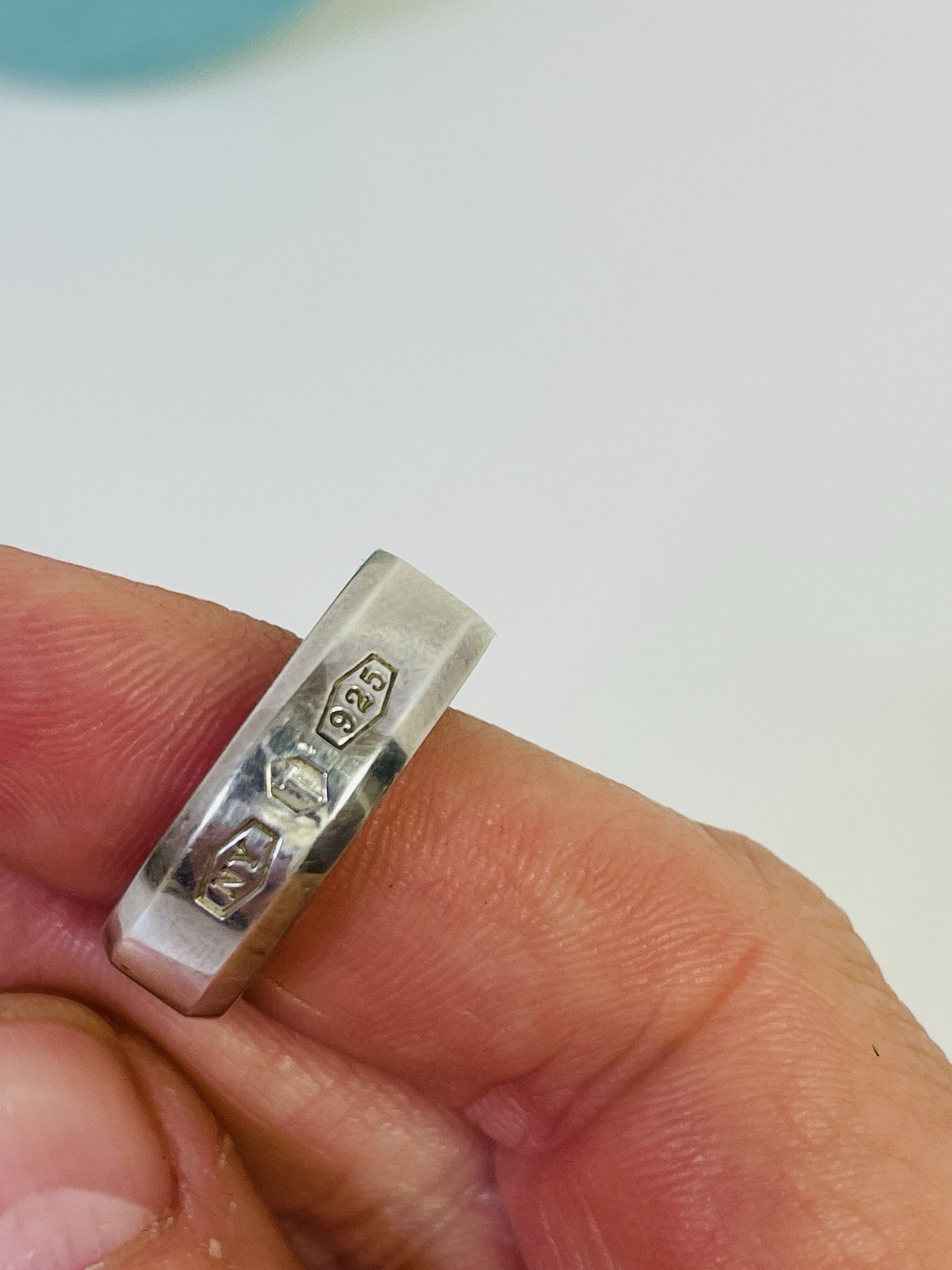 Tiffany 1837 Makers Wide Slice Ring Sterling Silver 925 – Size