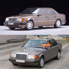 1: 18 NOREV Mercedes Benz E-Class W124 500E 1990 Sedan Antelope Brown Car Model