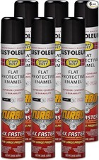 Rust-Oleum 376298-6PK Stops Rust Turbo Spray System Spray Paint, 24 oz, 6PACK