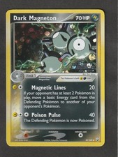 Dark Magneton 39/109 Reverse Holo Pokemon Card Edizione Ex Team Rocket Returns E