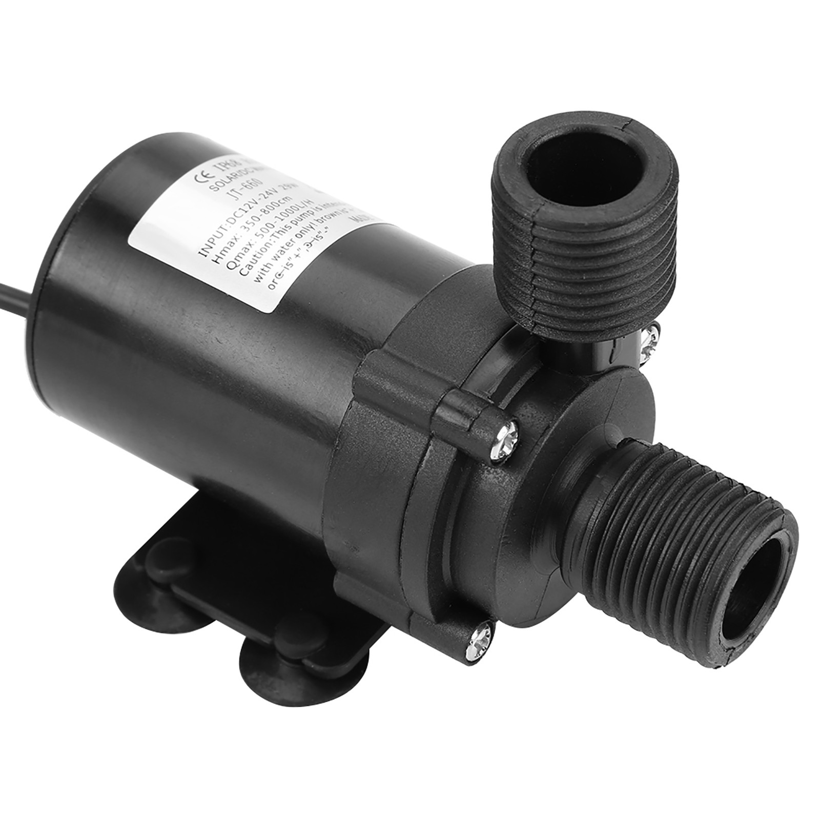 Mini DC Brushless Water Pump Eco-friendly Energy-saving 24V For Solar Water Heat