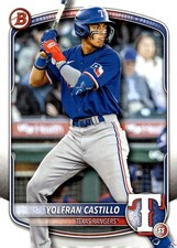 2025 Bowman Draft #BD-107 Yolfran Castillo